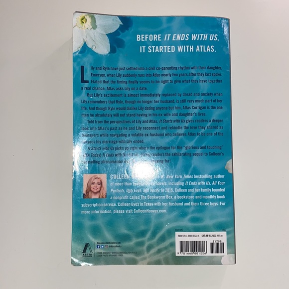 It Starts With Us by Colleen Hoover - Picture 4 of 6